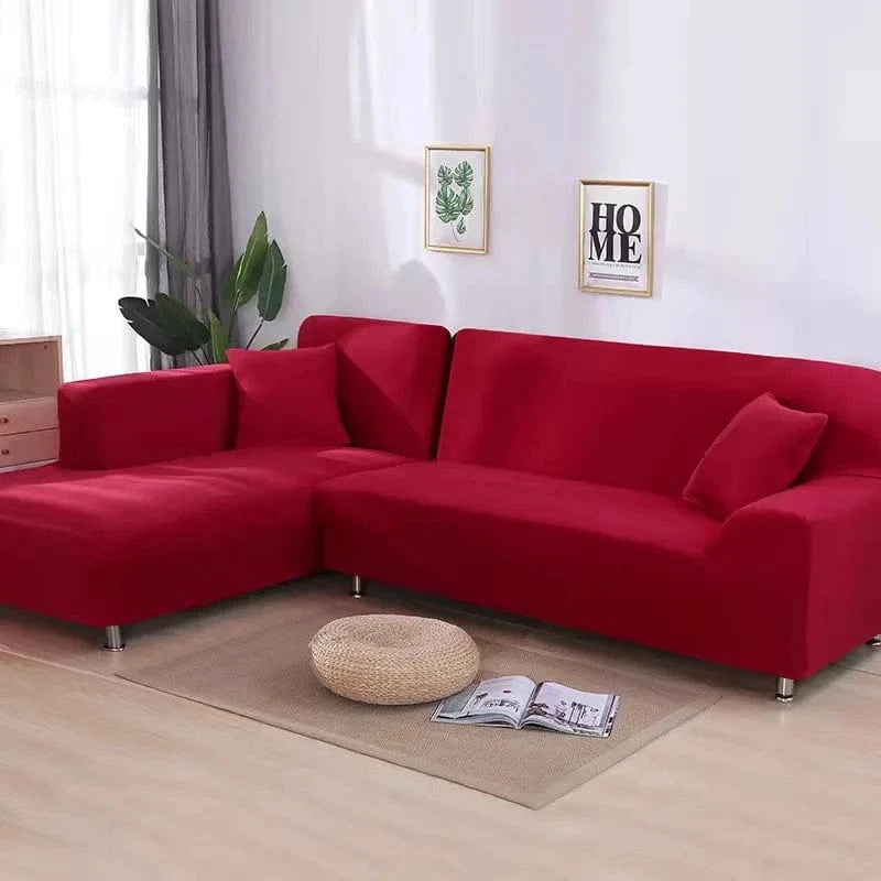 Canvanation Rouge / 1-Places 90-140cm Housse de canapé d'angle