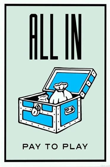 Canvanation 6 / 20x30cm Affiche Monopoly Pop Art Citation