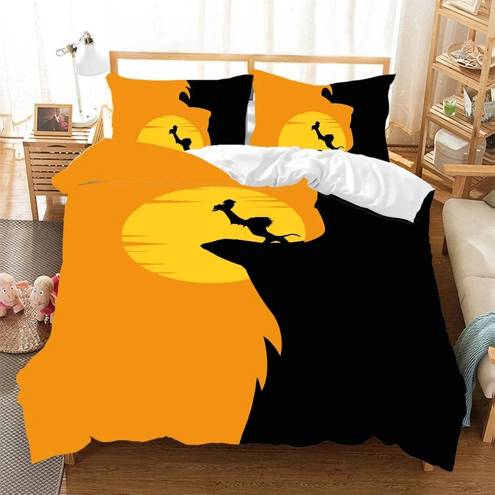 Canvanation H / 200X230cm Housse De Couette - Disney Lion King Simba