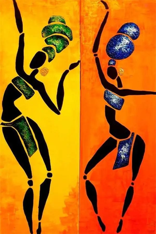 Canvanation PF40952 / 40x60cm Affiche Africaine Traditionnel