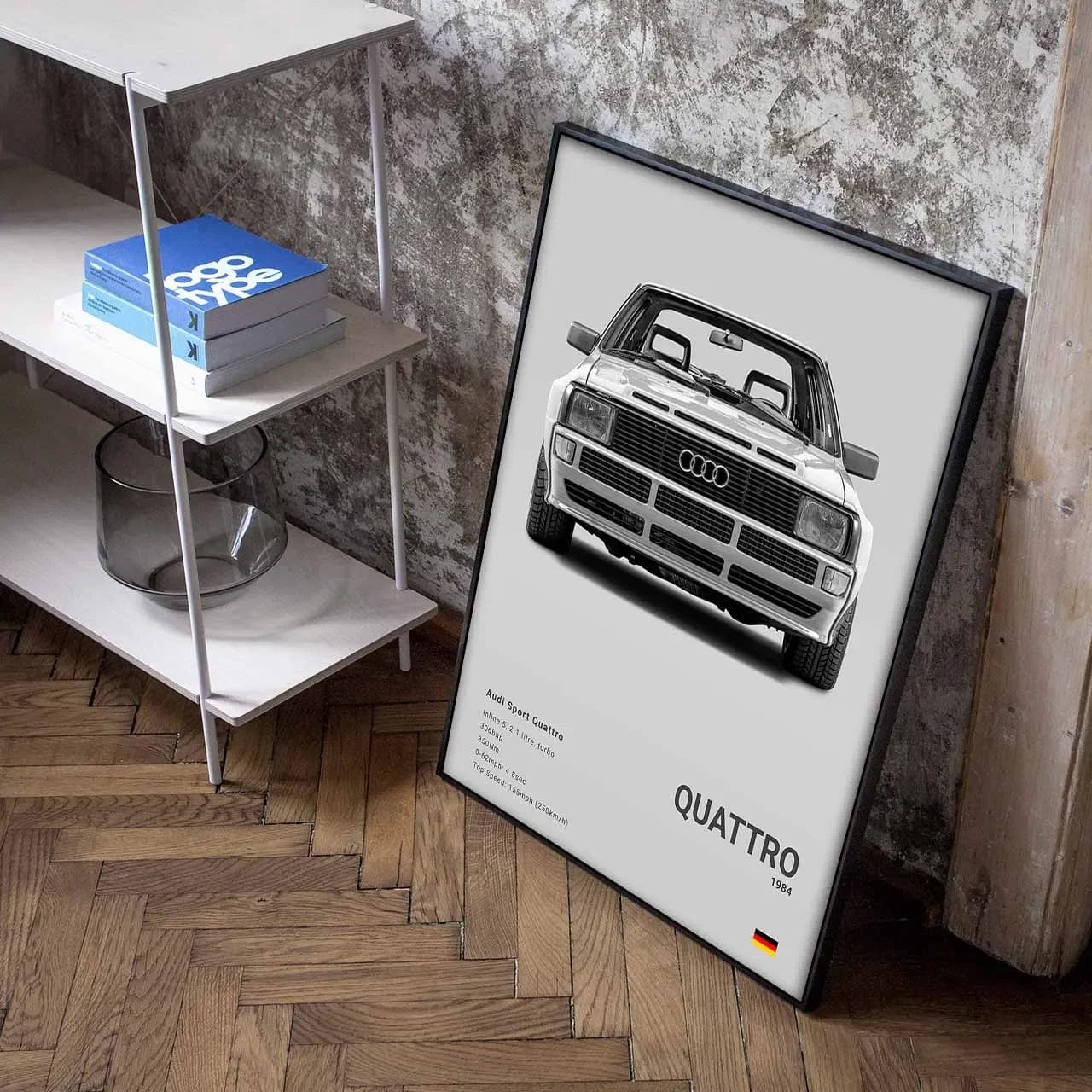 Canvanation Affiche Voiture Allemande Rs3 R8 C8 GTR SUV