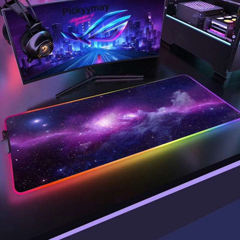 Canvanation SA00061 (1) / 400x900x3mm Tapis De Souris - Espace RGB