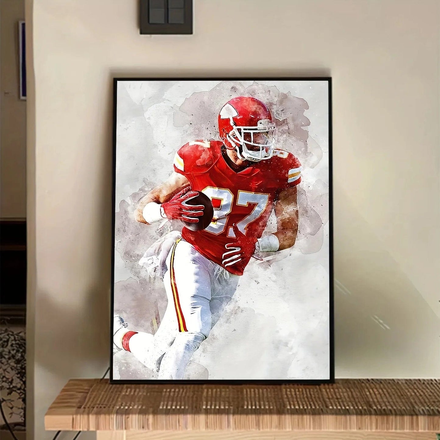 Canvanation B / 50x70cm Affiche Football Americain All Star