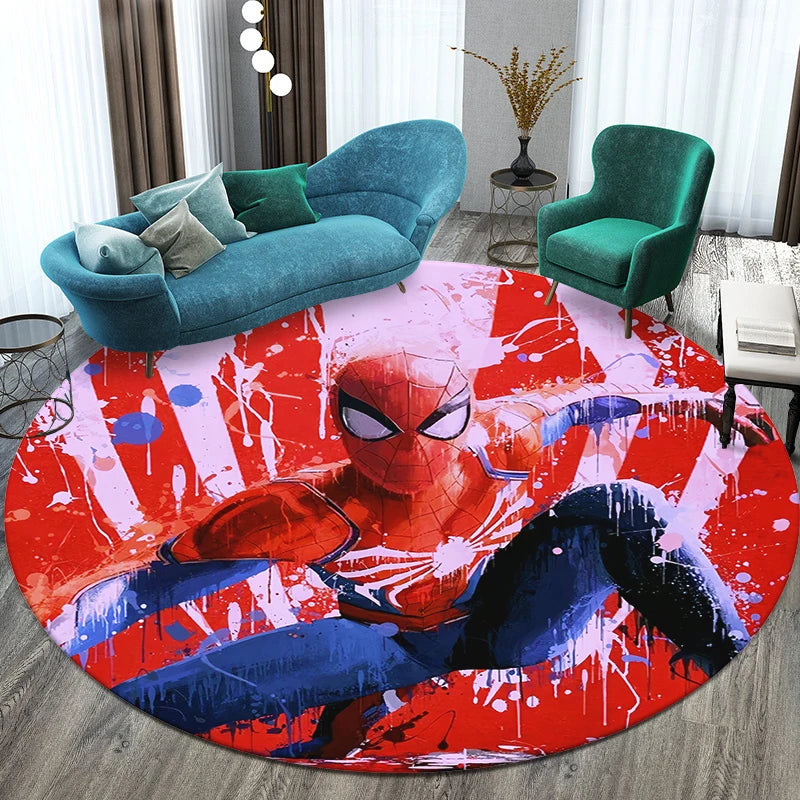 Tapis Rond - Spider Man