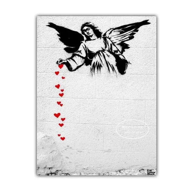 Canvanation Affiche Banksy Street Art Chambre