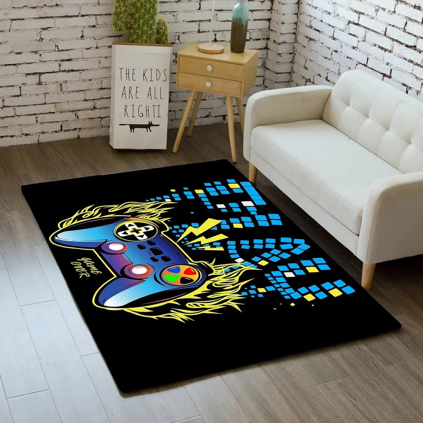 Canvanation 05 / 40x60cm 16x24inch Tapis De Chambre Gamer Manette