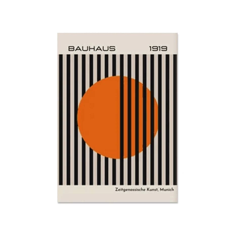 Canvanation B / 20x30cm Affiche Bauhaus Moderne Salon