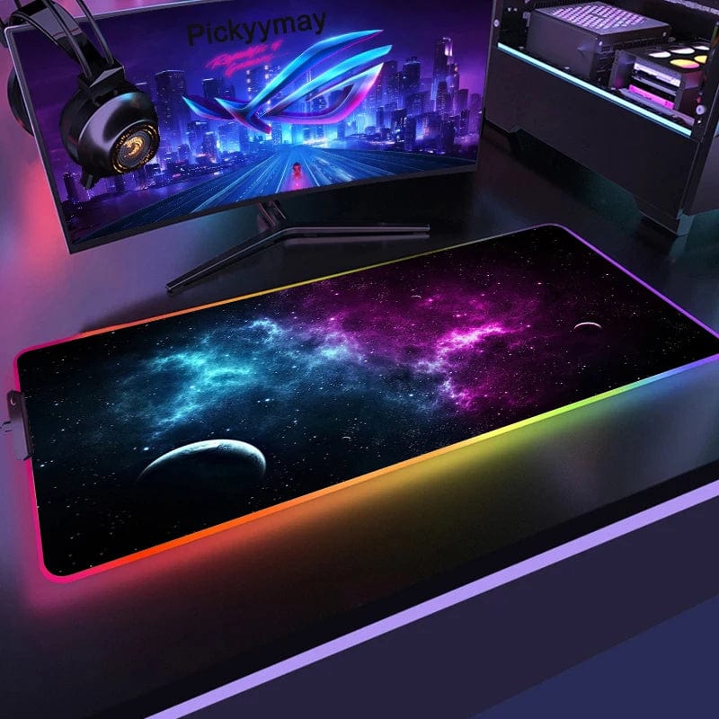 Canvanation SA00061 (2) / 400x900x3mm Tapis De Souris - Espace RGB