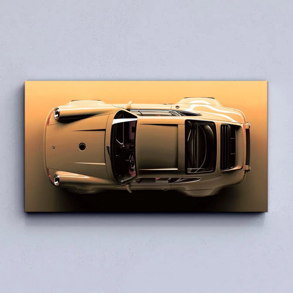 Canvanation BS4 / 60x120cm Affiche Voiture Porsche Accroché Au Mur