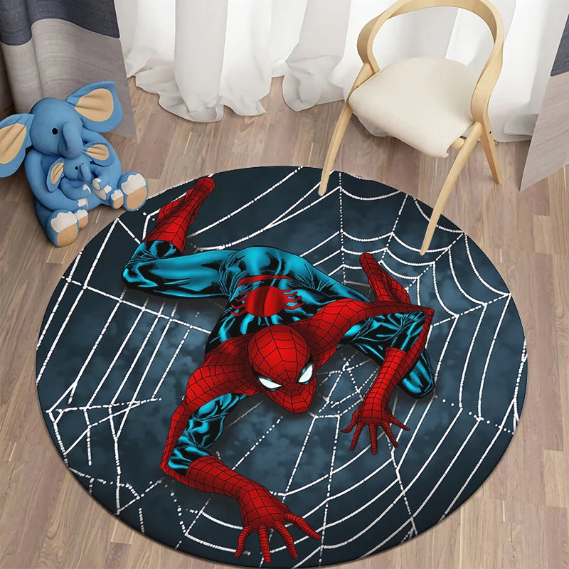 Tapis Rond - Spider Man