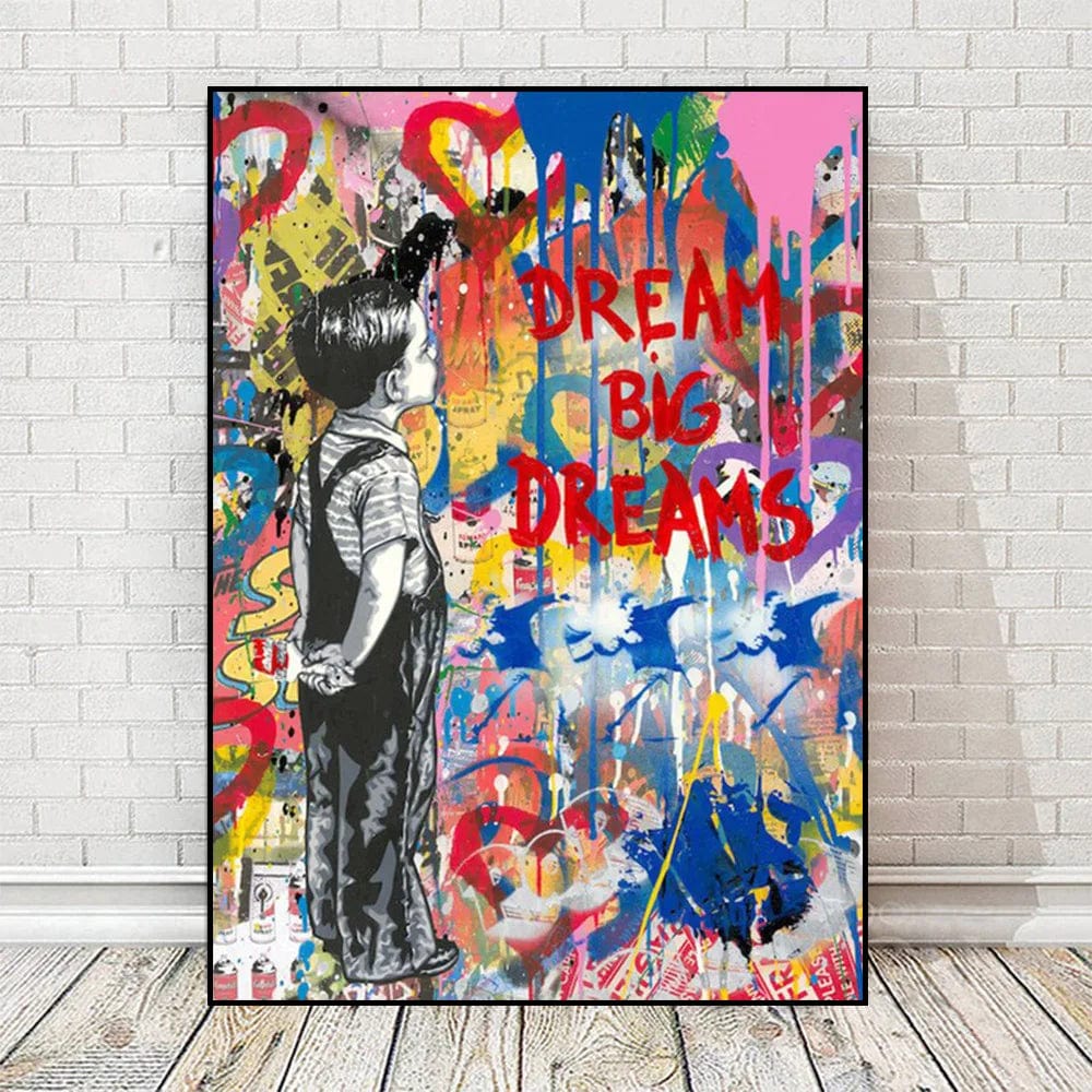Canvanation Style 1 / 40X60cm Affiche Pop Art Salon Banksy