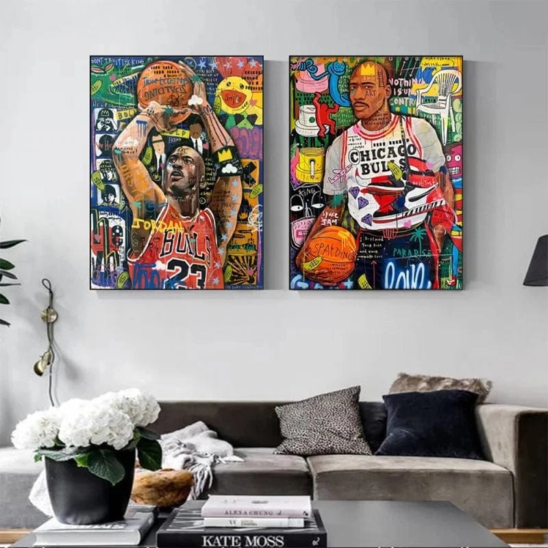 Canvanation Affiche Pop Art Sport Magasine