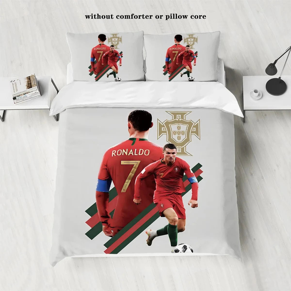 Canvanation Housse De Couette - Foot Christiano Ronaldo