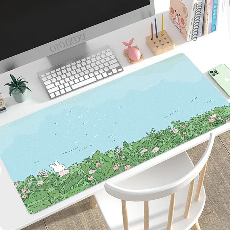 Canvanation Tapis De Souris  - Cute Lapin Dessin Anime