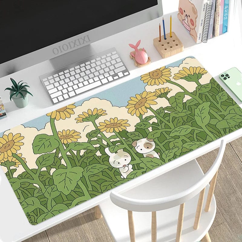 Canvanation 7 / 90x40x2 CM Tapis De Souris  - Cute Lapin Dessin Anime