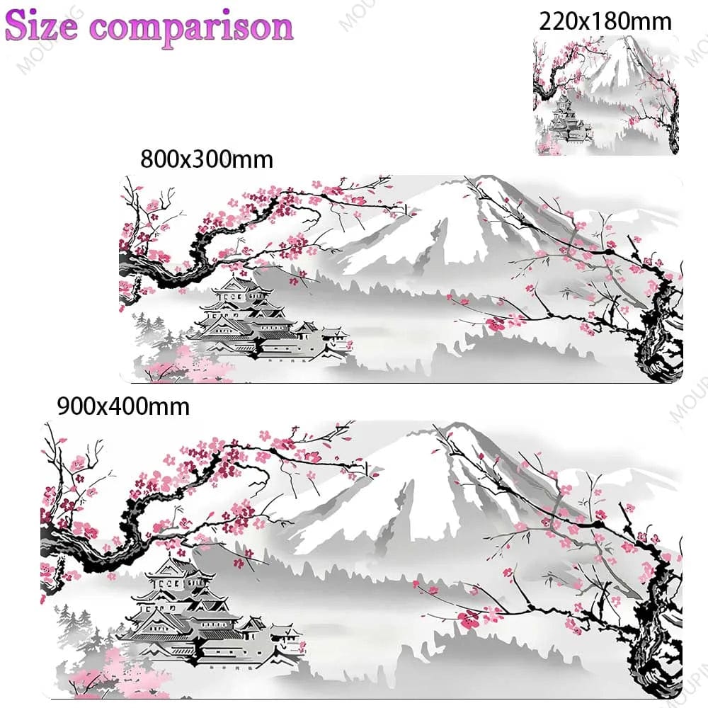 Canvanation 3 / 900x400x4mm Tapis De souris - Japon Bleu Sakura Gaming