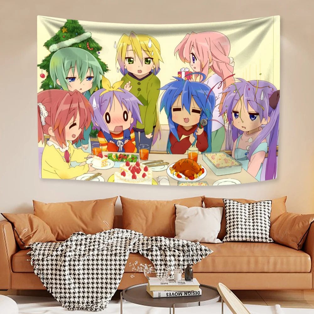 Canvanation 3 / 120x180cm Tapisserie - Kawaii Anime