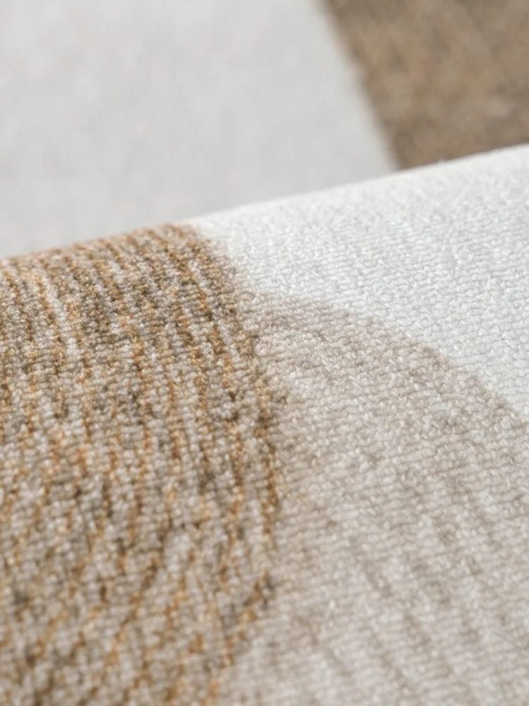 Canvanation Tapis De Salon Beige Minimaliste