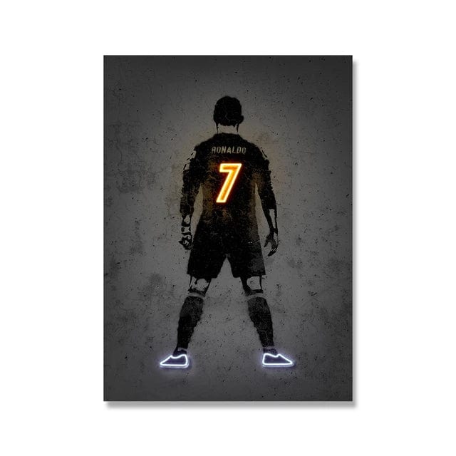 Canvanation 8 / 30x40cm Affiche Basketball Neon