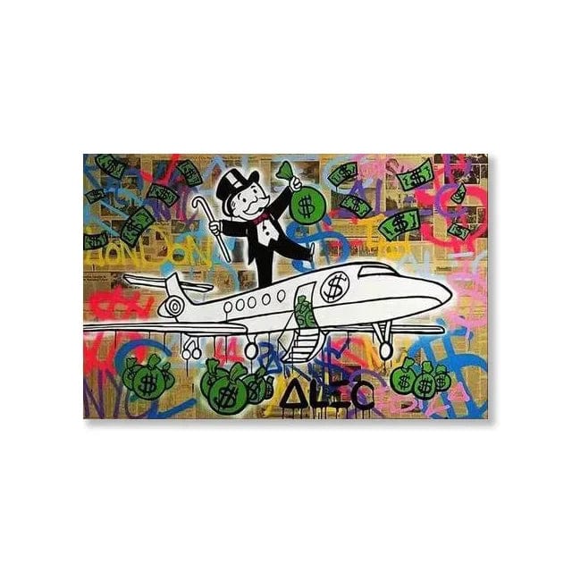Canvanation 20 / 30X40cm Affiche Moderne Monopoly Alec Pop Art