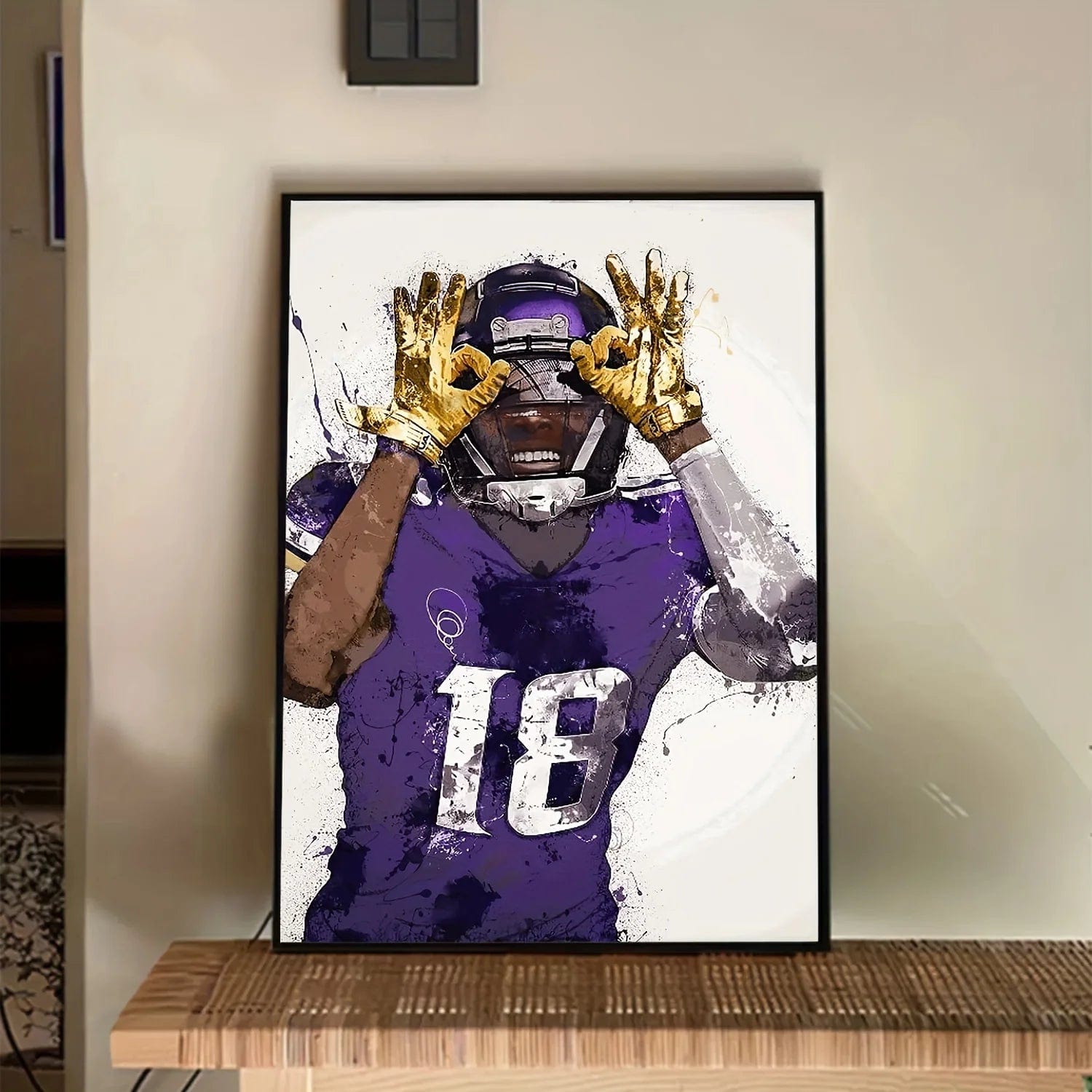 Canvanation C / 50x70cm Affiche Football Americain All Star