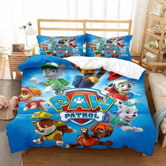 Canvanation WHITE / 140x200cm Housse De Couette - Paw Patrol Enfant