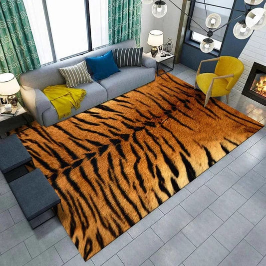 Canvanation Tapis De Chambre Tigre