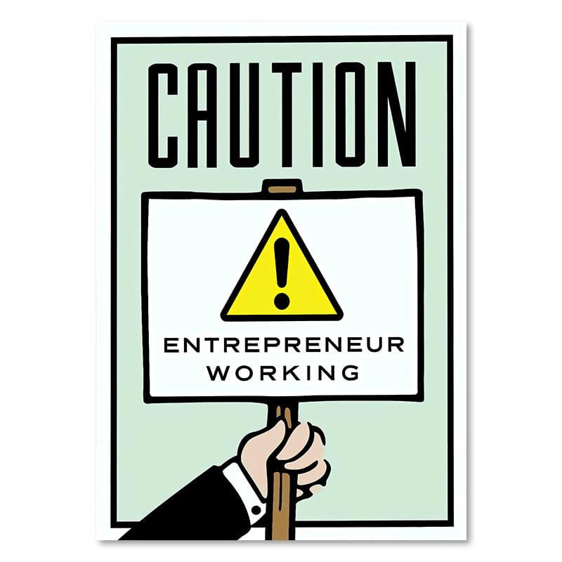 Canvanation 21x30cm / TM0002-15 Monopoly Affiche Motivation