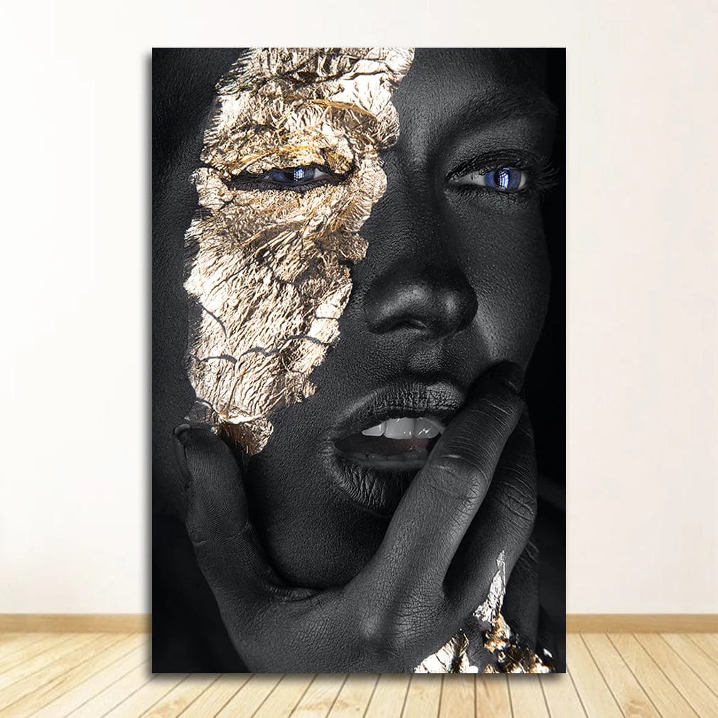 Canvanation 0518XX01 / 40x50cm Affiche Femme Africaine Noir