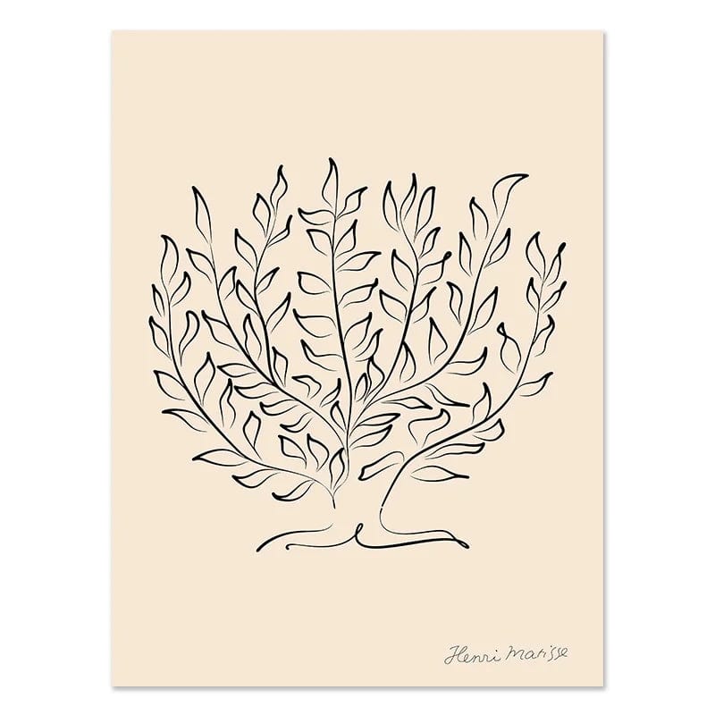 Canvanation Picture 6 / 30X40cm Affiche Matisse Fleurs Vert Vintage