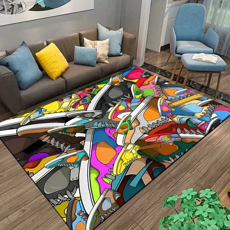 Canvanation 6 / 120x160cm Tapis De Chambre - Sneakers