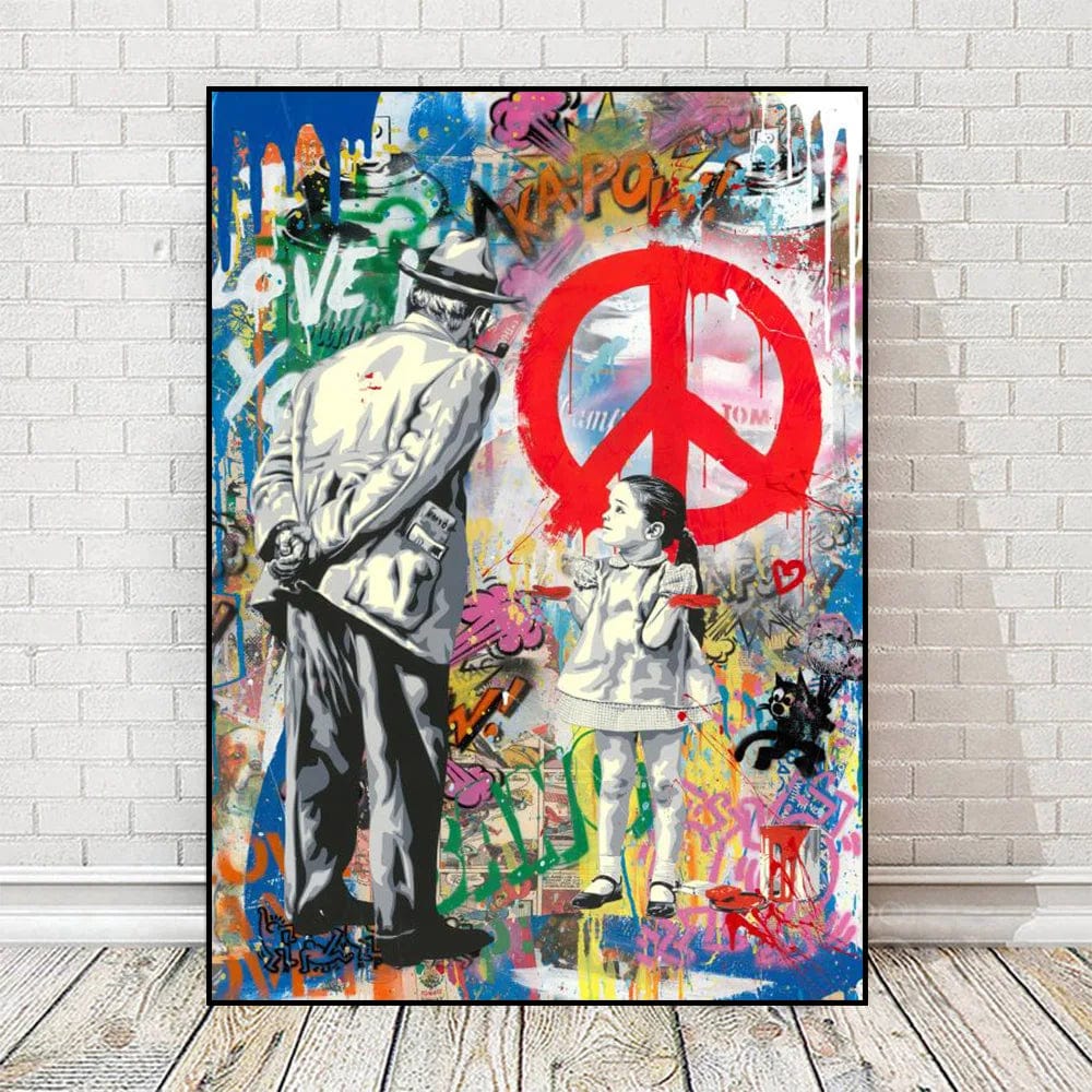 Canvanation Style 6 / 40X60cm Affiche Pop Art Salon Banksy