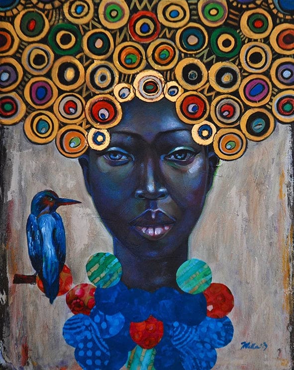 Canvanation PC 20300 / 30x40cm Affiche Portrait Femme Africaine