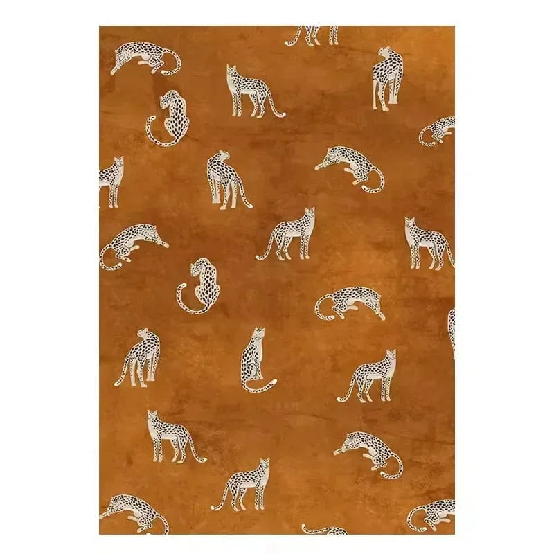 Canvanation YO112-QD / 240x360cm Tapis De Chambre - Leopard Luxe
