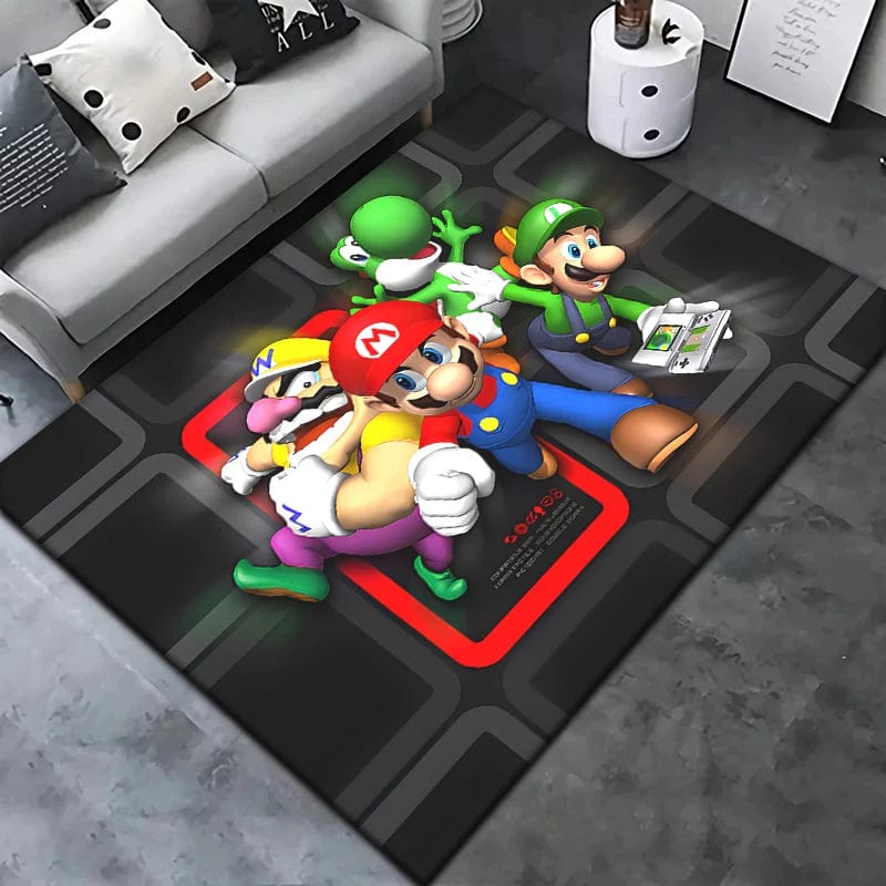 Canvanation model3 / 120x160cm(47x62 in) Tapis De Chambre - Super Mario Game HD