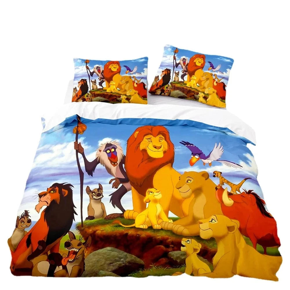 Canvanation K / 180x210cm Housse De Couette - Disney Lion King Simba