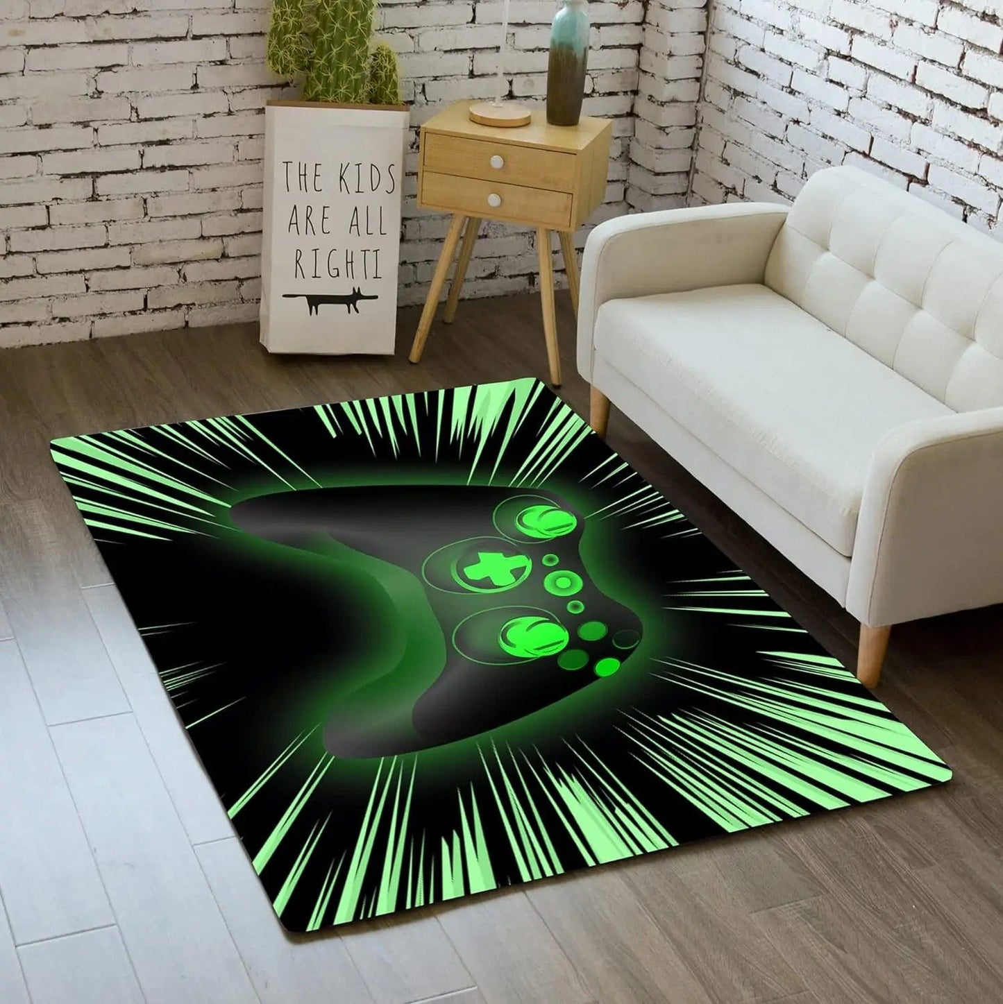 Canvanation 06 / 50x80cm 20x32inch Tapis De Chambre Gamer Manette
