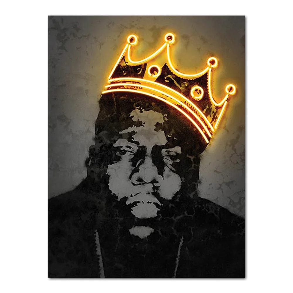 Canvanation Style10 / 40X60cm Affiche Neon Rap Pop Art