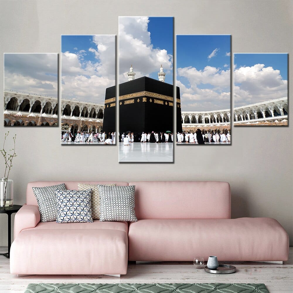 Canvanation Cadre Islam La Kaaba