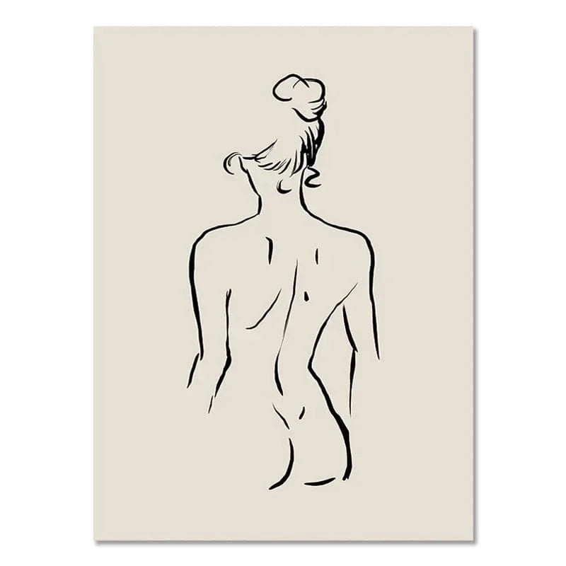 Canvanation 21x30cm / Su10 Affiche Bohème Noir Et Blanc