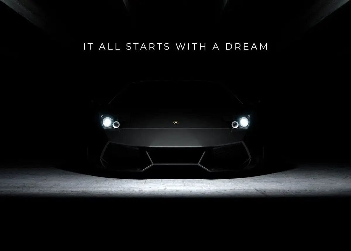 Canvanation G / 30X40CM Affiche Voiture Citations