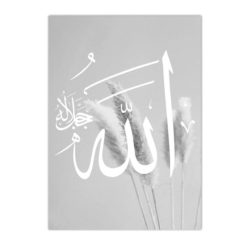 Canvanation 50x70cm / C Affiche Islam Argenté