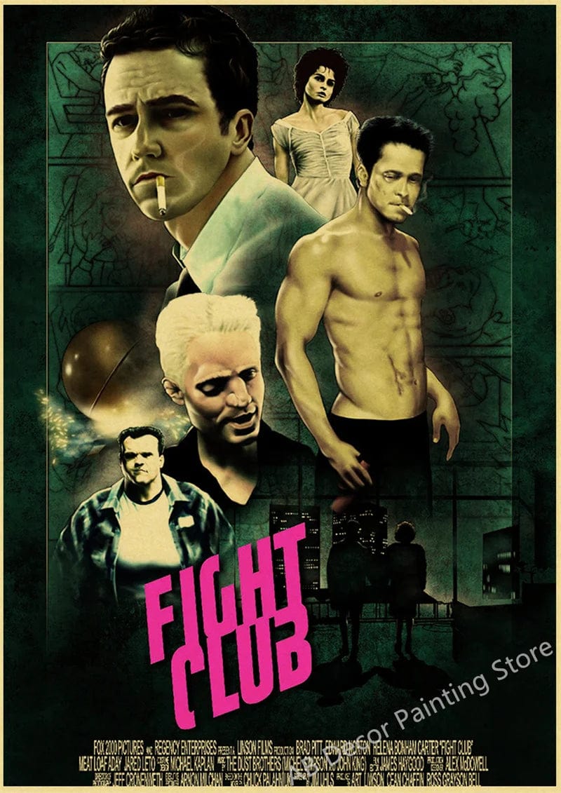 Canvanation 13 / 42cmx30cm Poster Film Vintage Fight Club