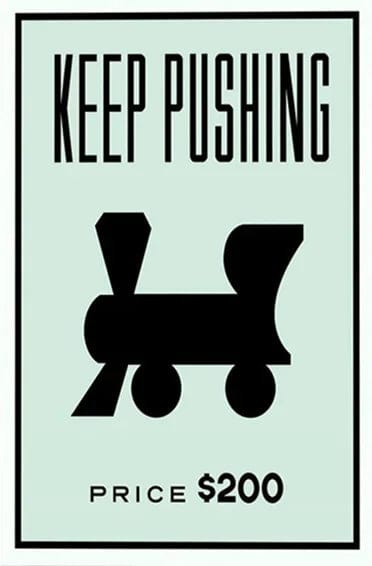 Canvanation 11 / 30x40cm Affiche Monopoly Pop Art Citation