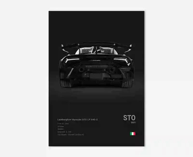 Canvanation 6 / 50x75cm Affiche Voiture Lamborghini Luxe Sto Veneno Urus Aventador SVJ