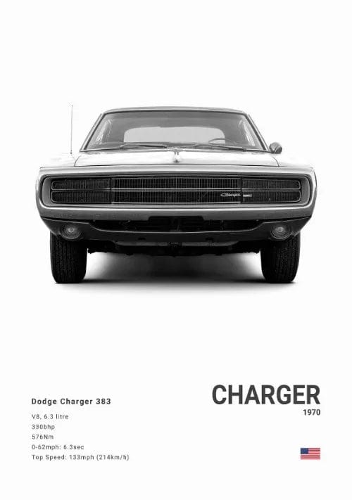 Canvanation 7 / 20X30cm Affiche Voiture Demon Trx Hellcat Charger