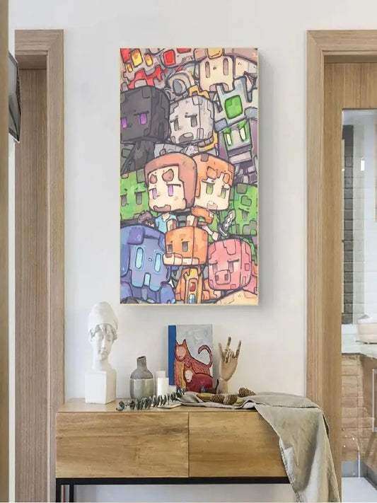 Canvanation Affiche - Minecraft