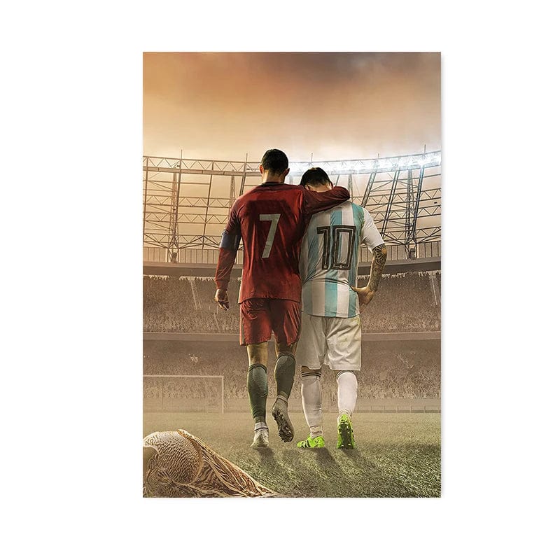 Canvanation 0130 / 60x90cm Affiche Joueur De Football