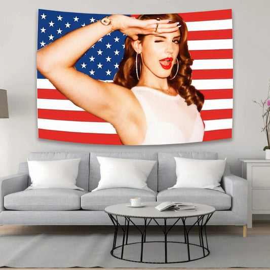 Canvanation 2 / 90CMx150CM Tapisserie Lana Del Rey