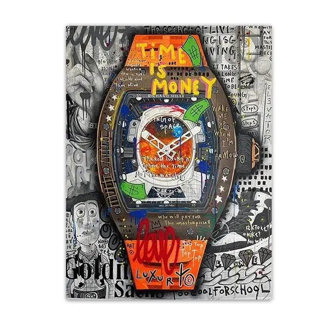 Canvanation 7 / 40x60cm Affiche Montre De Luxe Pop Art